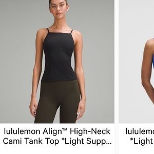 Lululemon Align High Neck Cami Tank Top - size 4